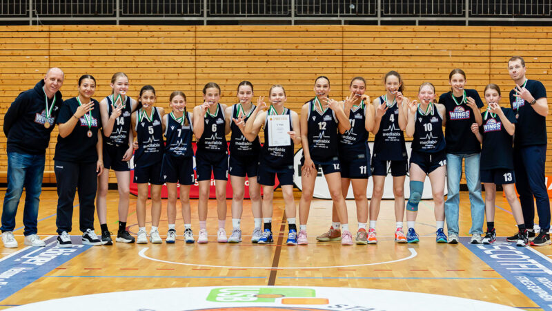 Bronze für die U14 Wings