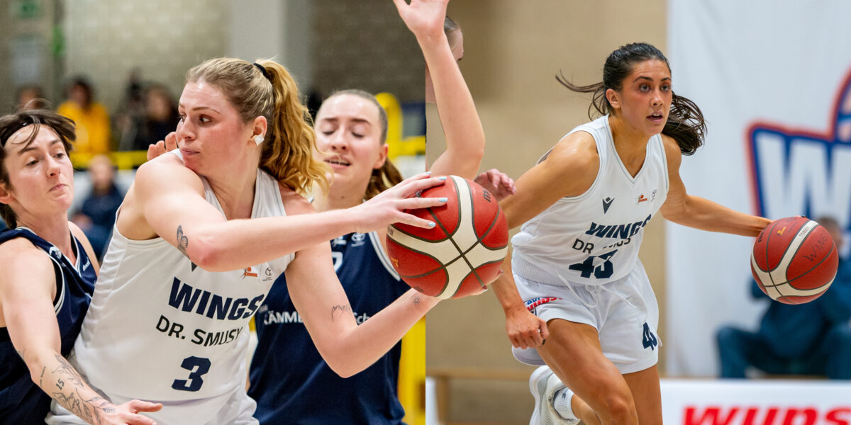 WINGS verabschieden Tessa Brugler und Natalie Villaflor