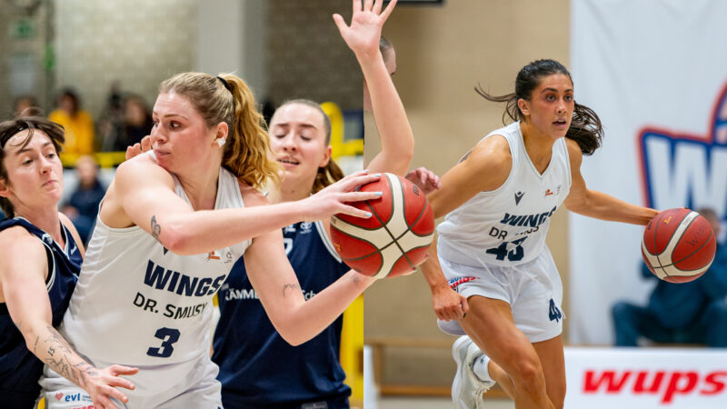 WINGS verabschieden Tessa Brugler und Natalie Villaflor