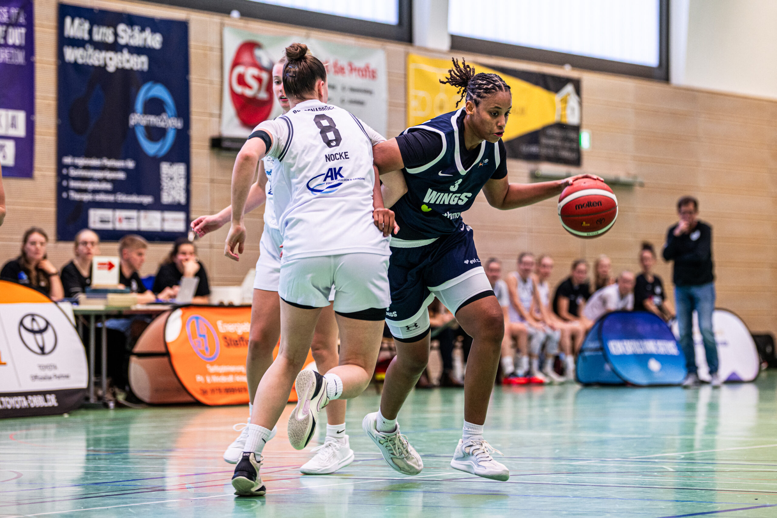 Harte Lektion zum Auftakt: WINGS unterliegen in Osnabrück mit 64:78