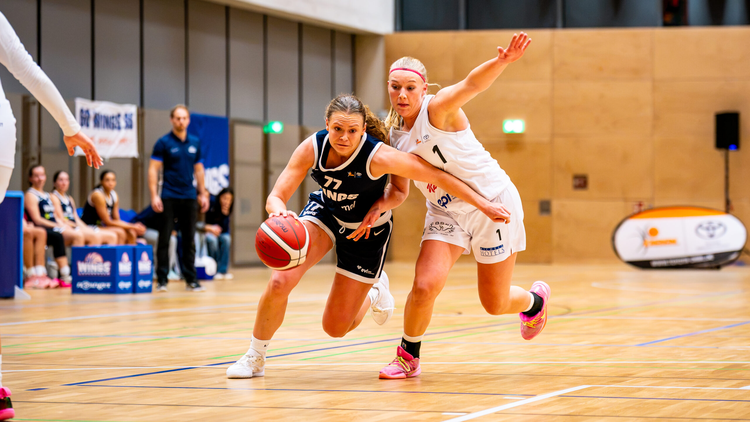 Starke Defense zur Hallenpremiere: WINGS schlagen Hamburg 73:50